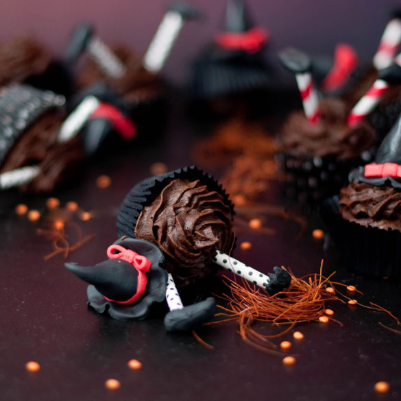 Schokoladenmousse-Cupcakes