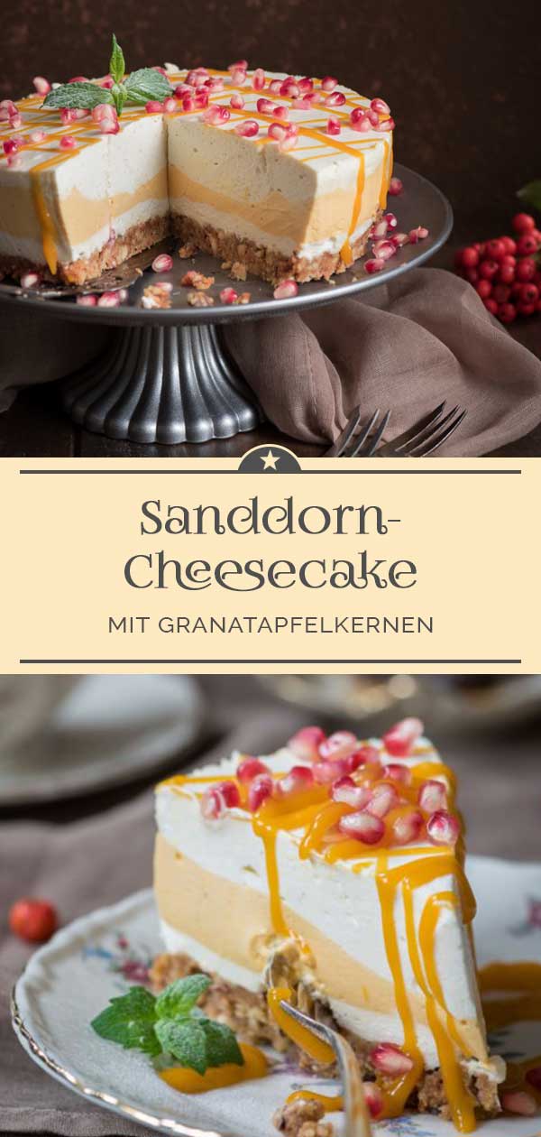 Sanddorn-Cheesecake